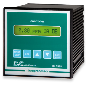 CL 7685 Potentiostatic analyzer for Cl2, ClO2, O3